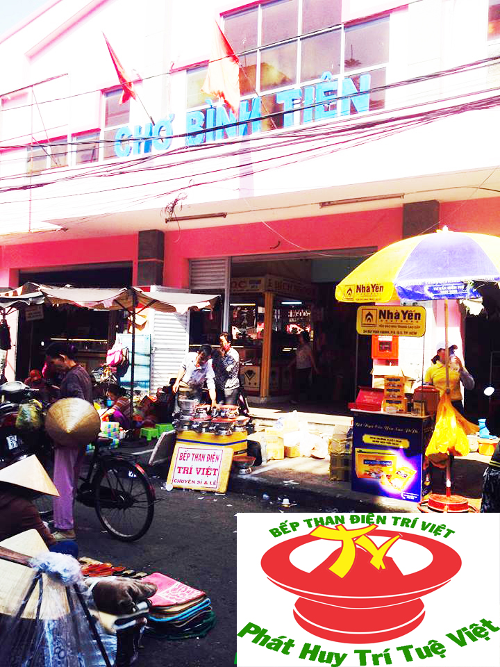 Giới thiệu bếp than điện Trí Việt tại chợ Bình Tiên