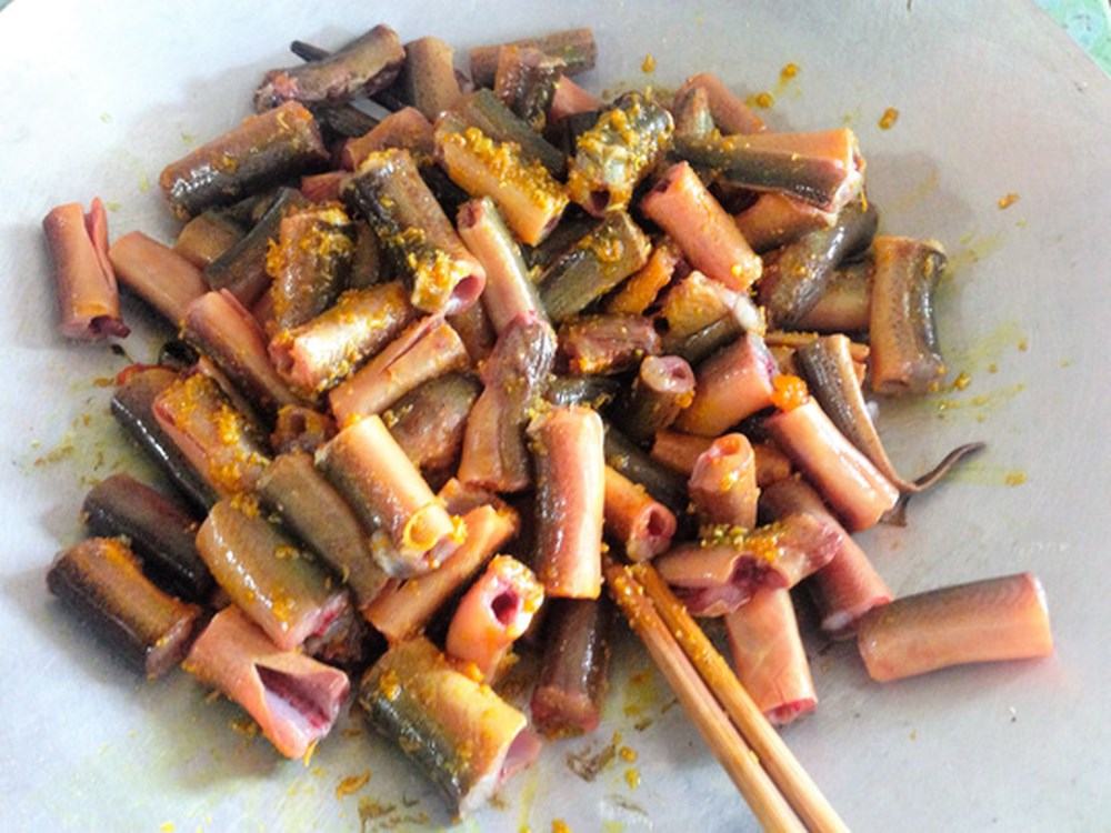 cách làm món lươn nướng xả ớt